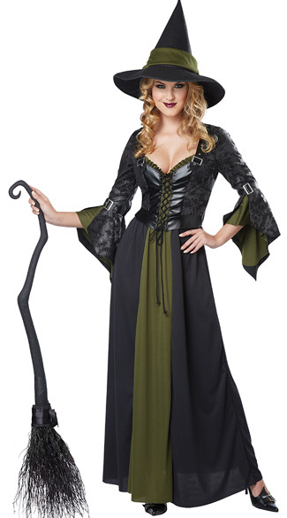 F1788 Adult Classic Witch Costume